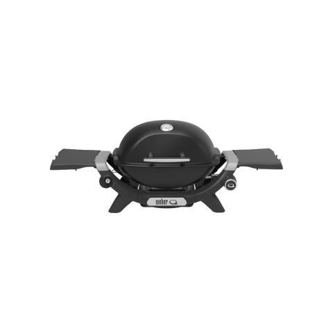 00077924895135_01 Weber Q1200N - Gasbarbecue - Zwart - 1 Branders - Afbeelding 1
