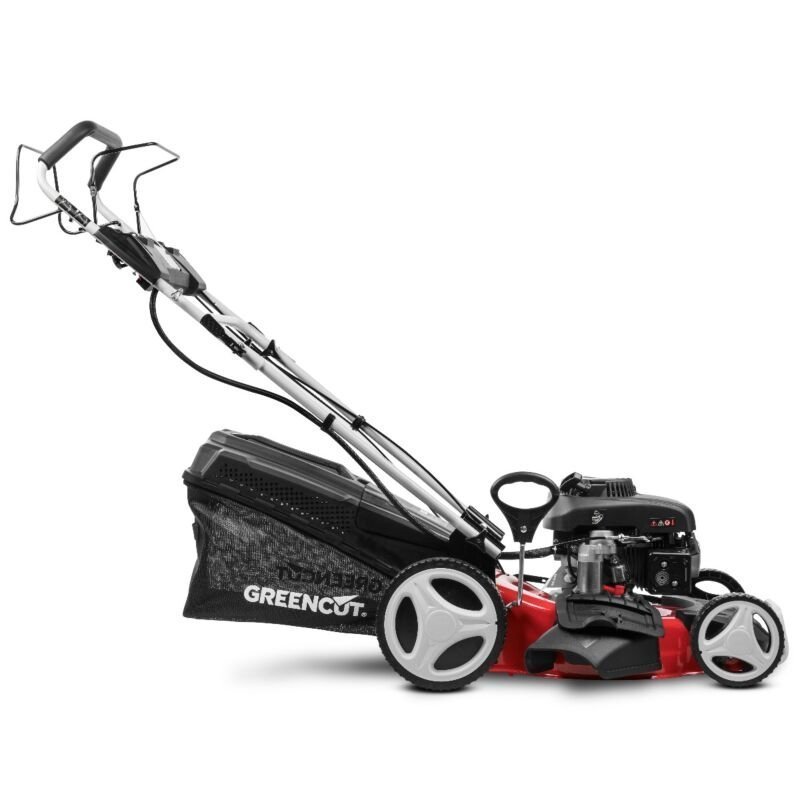 078d1dee-17b5-4b3d-9289-861e88ab1498 GREENCUT GLM770XE 150cc benzine grasmaaier met elektrische start en zelfrijdend - Afbeelding 1