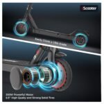 iScooter i9m Elektrische Scooter voor volwassenen. 10''. 42V. 7,5Ah - Afbeelding 3