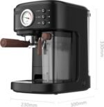 Happyment 3 in 1 Koffiemachine Koffiezetapparaat Koffieapparaat - Afbeelding 3