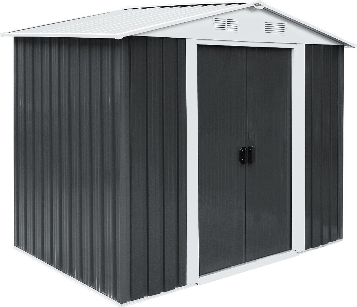 1200x1034 Gardebruk Tuinhuisje Metaal – met 2 Schuifdeuren - Afbeelding 1