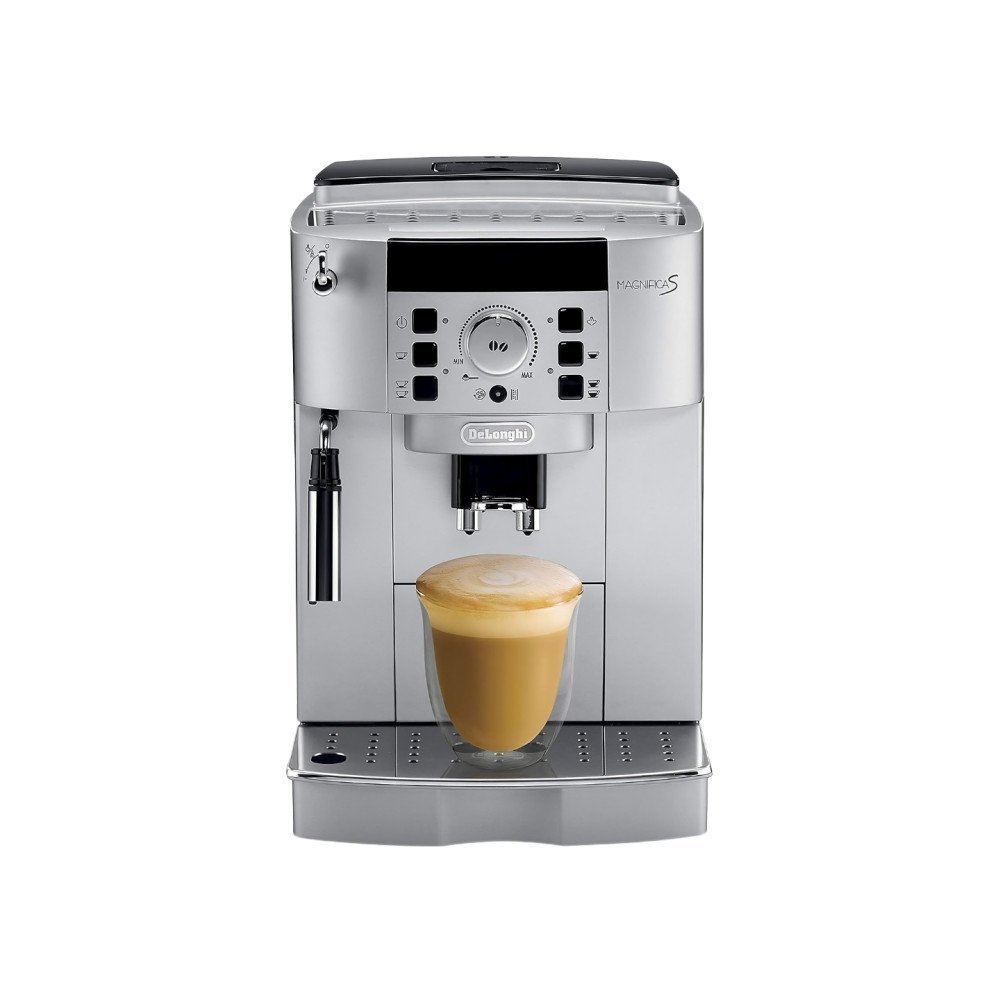 1675ee7e-b4ed-49d2-9ef3-64bff4aba755 DeLonghi Magnifica S ECAM 22.110.SB Koffiezetapparaat met bonen – Zilver - Afbeelding 1
