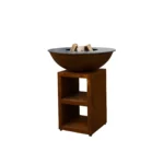 Quoco Piatto Corten - BBQ/Grill, Terrashaard - 3 maten Medium - Afbeelding 2