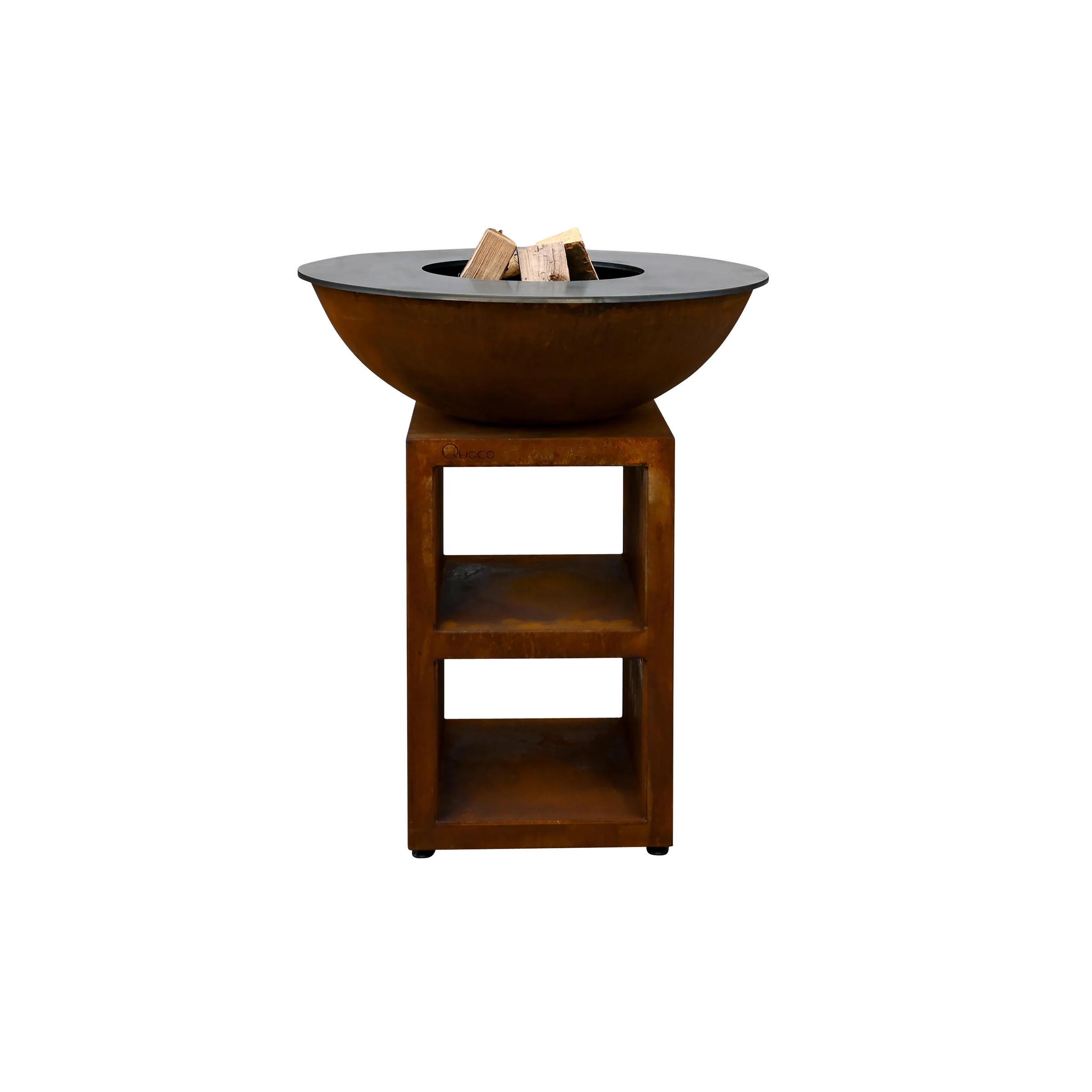 1h-T0tai517pDVKe3P00VaGQANXTlQQhl_2400x2400 Quoco Piatto Corten - BBQ/Grill, Terrashaard - 3 maten Medium - Afbeelding 1