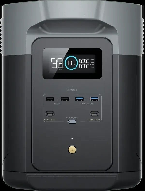2006690628 Ecoflow Delta Pro 3 draagbaar energiestation - Afbeelding 1