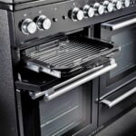 Rangemaster NEX110DFFBL/C Nexus 110cm Dual Fuel fornuis in zwart - Afbeelding 4