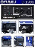 Yamaha 2,5 kVA draagbare benzine-omvormergenerator EF2500i in werking - Afbeelding 3