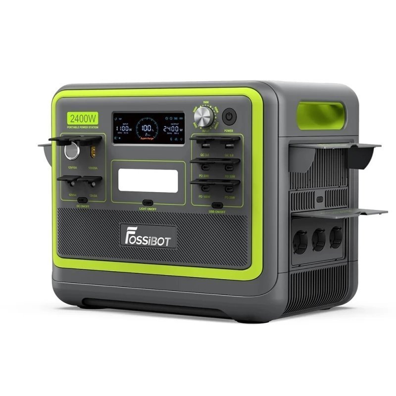 245 FOSSiBOT F2400 Draagbaar Energiestation – 220V – 2048Wh - Afbeelding 1