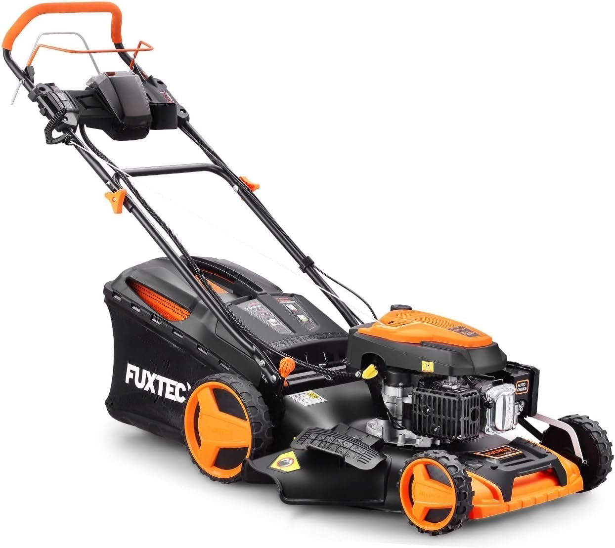 252 FUXTEC FX-RM5196eS zelfrijdende 4-in-1 benzine grasmaaier - Afbeelding 1