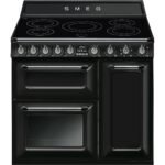 Smeg TR93IBL inductie fornuis
