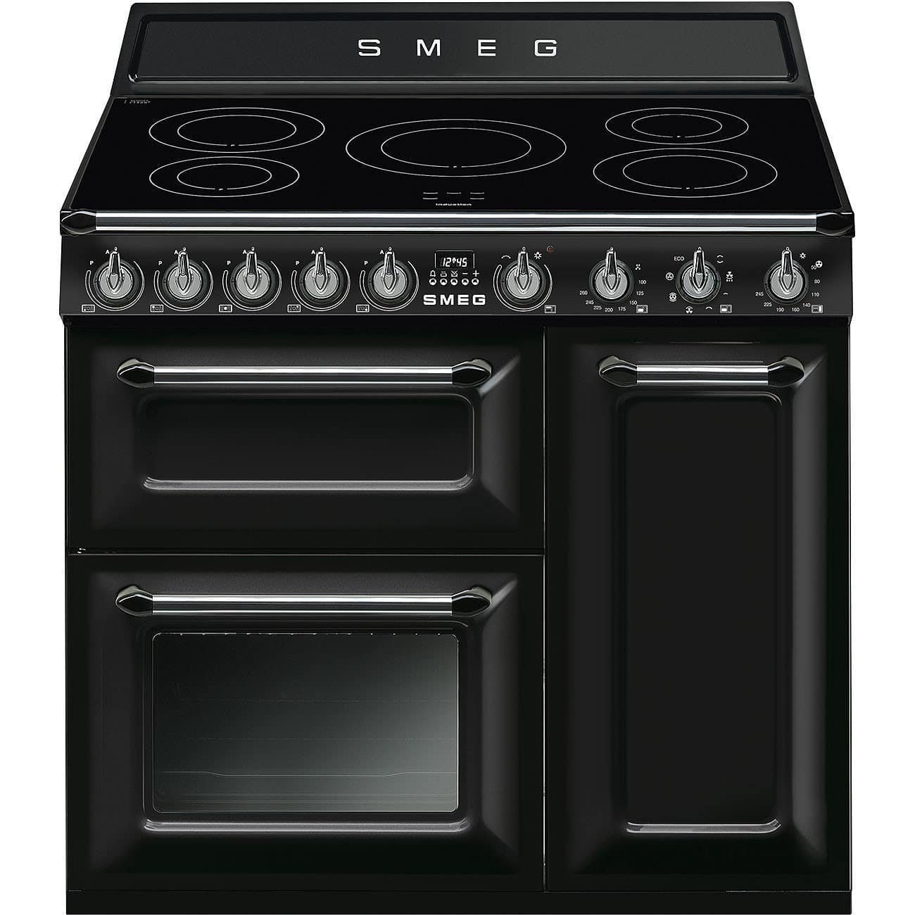 27261499_5674113453 Smeg TR93IBL inductie fornuis - Afbeelding 1