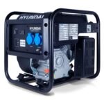 Hyundai 3200 W / 3,2 kW benzine-omvormergenerator met afstandsbediening en elektrische start - Afbeelding 2
