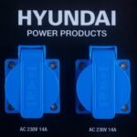 Hyundai 3200 W / 3,2 kW benzine-omvormergenerator met afstandsbediening en elektrische start - Afbeelding 6