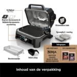 Ninja OG901EU Buitenbarbecue/Grill Tafelmodel Elektrisch Zwart 1700 W - Afbeelding 9