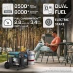 KS 8100iEG hybride invertergenerator op gas/benzine - Afbeelding 5