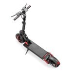 BOGIST C1 Pro Opvouwbare elektrische scooter met verwijderbare stoel 500W motor 48V 15Ah batterij 10 inch banden 35-45KM bereik 120KG maximaal gewicht - Rood - Afbeelding 2