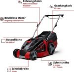 Einhell 3413130 GE-CM 43Li Power X-Change 43 cm Accu Grasmaaier - Afbeelding 3