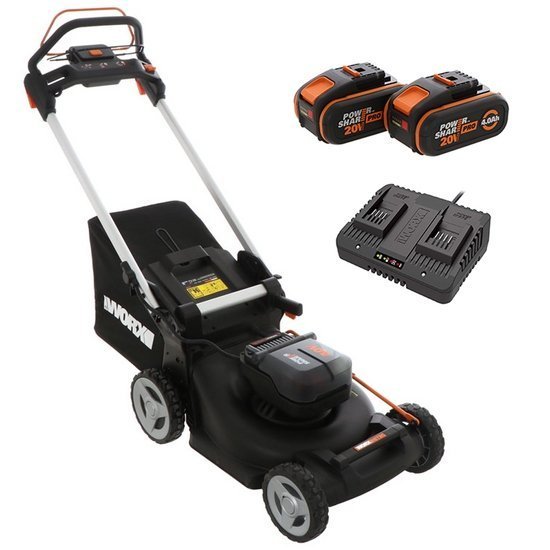 328 Worx WG749E 2x20V Uitschakelaccu - Afbeelding 1