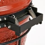 Kamado Joe Jr. 13,5 inch houtskoolbarbecue in Blaze Red - Afbeelding 3
