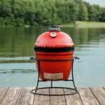 Kamado Joe Jr. 13,5 inch houtskoolbarbecue in Blaze Red - Afbeelding 5