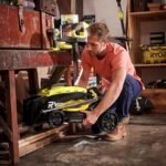 Ryobi Olm1833b 18v One+ accu grasmaaier 33cm 35lt mulchen 25-65mm - Afbeelding 4