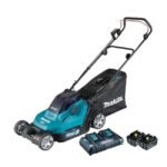 Makita Dlm432Ct2 36V accu grasmaaier, 43 cm snijbreedte, 30 m looptijd