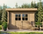 Tuinhuisje Houten schuur Blokhut 3x2,5m 28mm - Afbeelding 3
