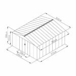 Fornorth Tuinschuur, 12.99m2 - Afbeelding 4