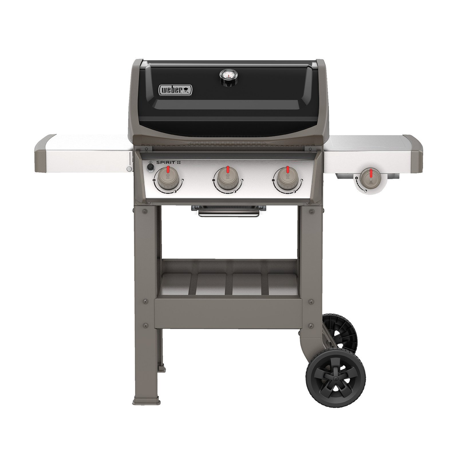 41 (1) Weber Spirit II E-320 gasbarbecue metaal zwart 3 branders 60 x 46 cm - Afbeelding 1
