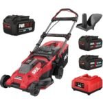 SKIL GM1E0140BA 43cm snoerloze grasmaaier, 2 x 20V, borstelloos, inclusief 2 x 4,0Ah accu's en oplader