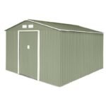 HATTORO S300 gereedschapsschuur tuinhuis schuur 15 m³ groen