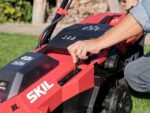 SKIL GM1E0140BA 43cm snoerloze grasmaaier, 2 x 20V, borstelloos, inclusief 2 x 4,0Ah accu's en oplader - Afbeelding 7