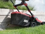 SKIL GM1E0140BA 43cm snoerloze grasmaaier, 2 x 20V, borstelloos, inclusief 2 x 4,0Ah accu's en oplader - Afbeelding 8