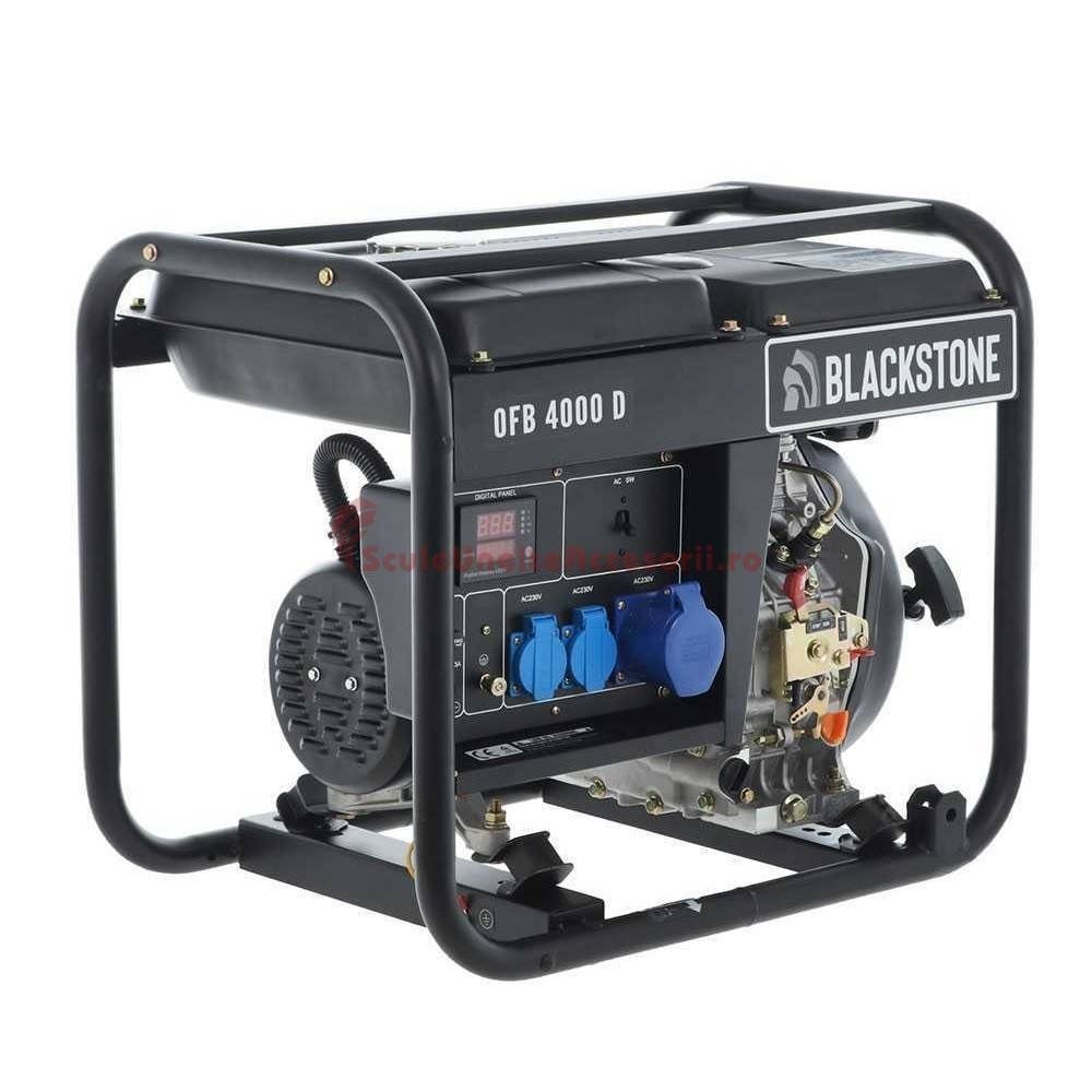427bb9f1-1780-4ebc-97e2-2baa26866a5c BlackStone OFB 4000 D Dieselstroomgenerator met AVR 3,1 kW - Afbeelding 1