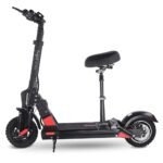 BOGIST C1 Pro Opvouwbare elektrische scooter met verwijderbare stoel 500W motor 48V 15Ah batterij 10 inch banden 35-45KM bereik 120KG maximaal gewicht - Rood