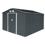 HATTORO S300 gereedschapsschuur tuinhuis schuur 15 m³ grijs