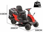 GeoTech-Pro RM 75-660 CSM – Mini-zitmaaier – 66 cm maaibreedte – Elektrische start - Afbeelding 4