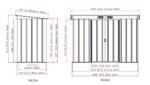 Duramax ECO Pent 8x4 Metalen Tuinhuis - Afbeelding 2