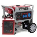 GeoTech PRO GGP 9500 ESA Stroomgenerator op wielen met AVR en elektrische start 7,9 kW