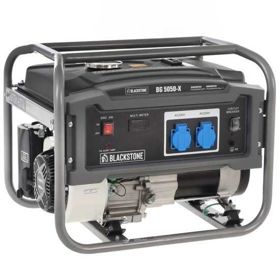 495 Blackstone BG 5050-X ES Stroomgenerator met AVR 3,6 kW - Afbeelding 1
