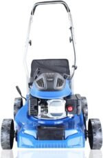 Hyundai 16" / 40cm 79cc benzine grasmaaier, 25-75mm maait, 45L grasopvangbak - Afbeelding 4
