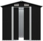 Tuinberging Antraciet Staal 204x132x186 Cm - Afbeelding 2