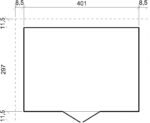 Timbela M331 Houten Tuinschuur 12 m2 418 x 320 x H246 cm - Afbeelding 4
