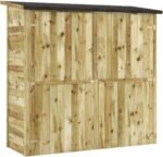 Tuinschuur geïmpregneerd grenenhout 182x76x175 cm - Afbeelding 4