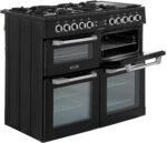 Kooktoestellen met dubbele brandstof ›Leisure CS100F520K Cuisinemaster 100cm Dual Fuel Fornuis - Zwart - Afbeelding 4