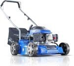 Hyundai 16" / 40cm 79cc benzine grasmaaier, 25-75mm maait, 45L grasopvangbak - Afbeelding 3