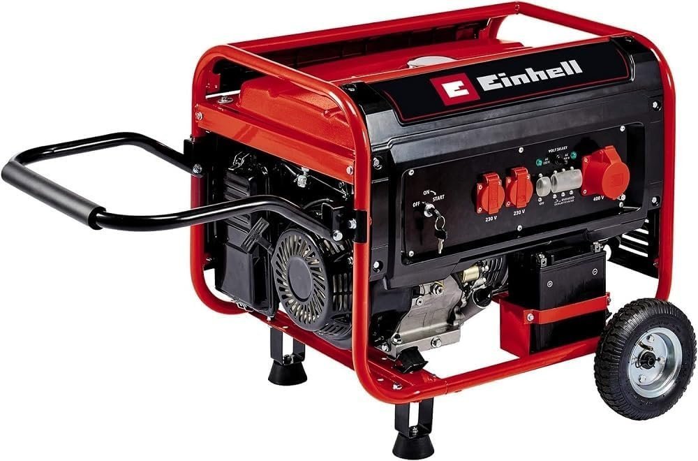 61PXqDwpllL._AC_SL1000_ TC-PG 55/E5 krachtige en compacte draagbare generator 230V-400V voor industrieel en huishoudelijk gebruik - Afbeelding 1