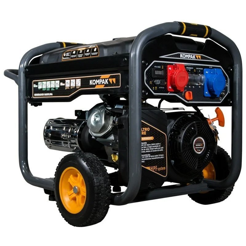 624 Driefasige compacte generator K10000TE-T 10000W benzine - Afbeelding 1