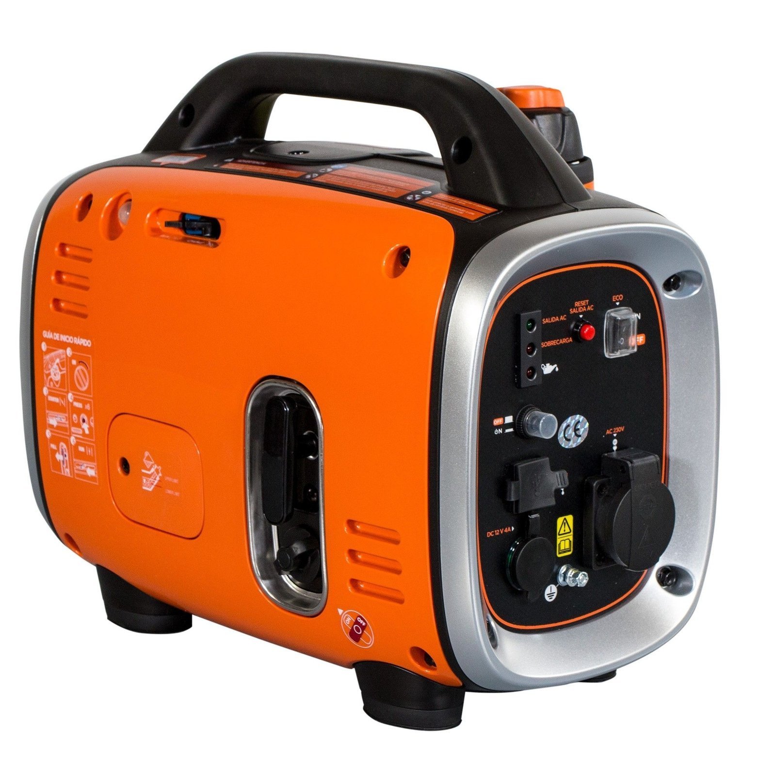 638 BLACK+DECKER BXGNI900E 900W Inverter Elektrische Generator - Afbeelding 1