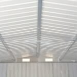 vidaXL Tuinschuur 257x580x181 cm Metaal - Afbeelding 4
